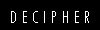 Site nav mark — compact DECIPHER GIF from decipher.com chrome (c. 2000). Primary: IA id_ capture