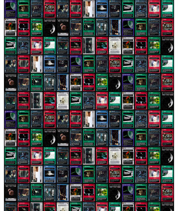 A New Hope Dark Side rare sheet