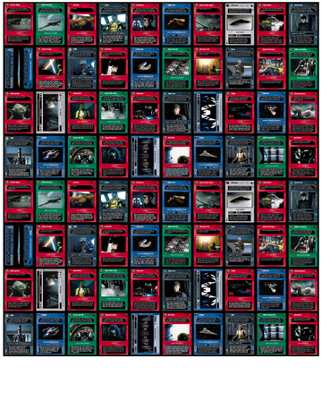 Dagobah Dark Side rare sheet