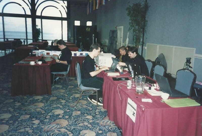 File:DecipherCon 1999 staff tables.jpg