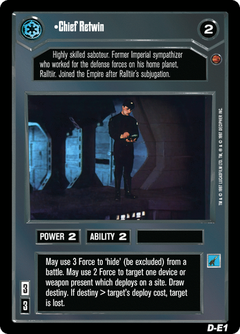 Holotable / PC Errata face