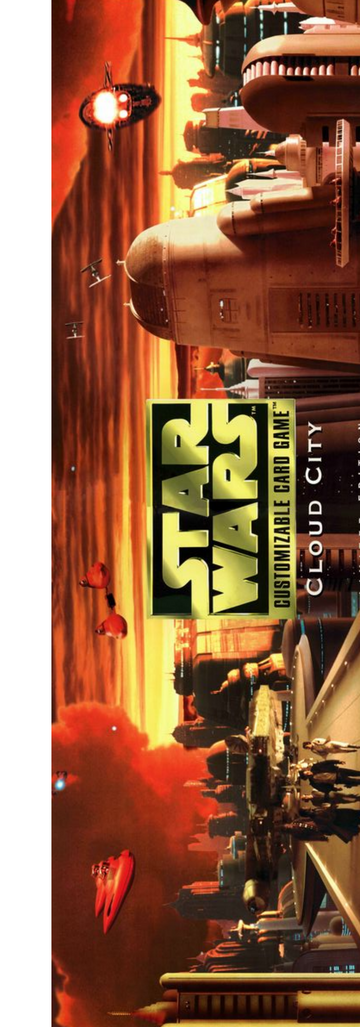 Cloud City Limited four-panel poster front