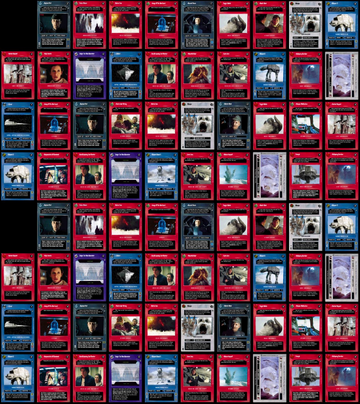 Hoth Dark Side rare sheet