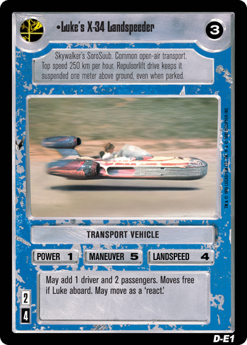 Holotable / PC Errata face