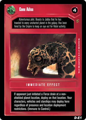 Holotable / PC Errata face