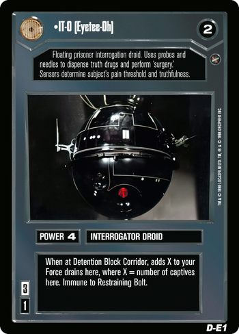 Holotable / PC Errata face