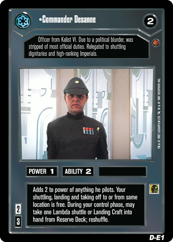 Holotable / PC Errata face