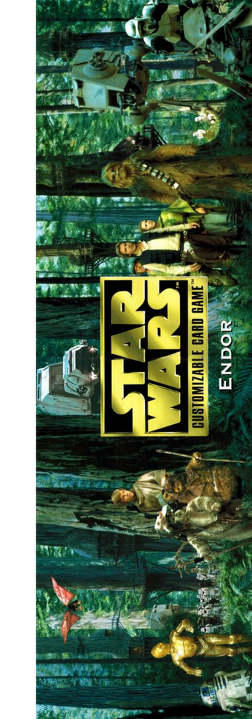 Endor four-panel poster front