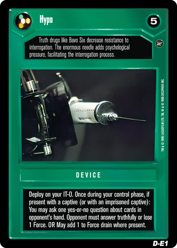 Holotable / PC Errata face