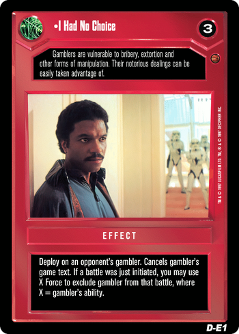 Holotable / PC Errata face