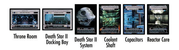 Death Star II sites and sectors
