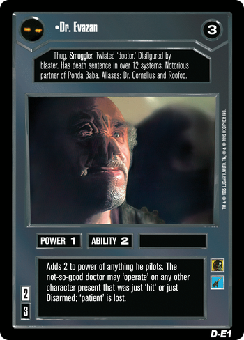 Holotable / PC Errata face