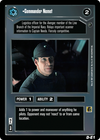 Holotable / PC Errata face