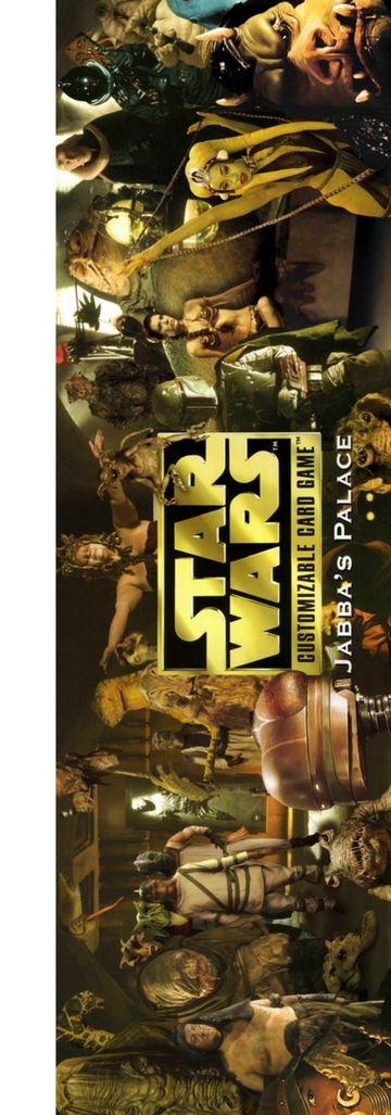 Jabba's Palace Limited four-panel poster front