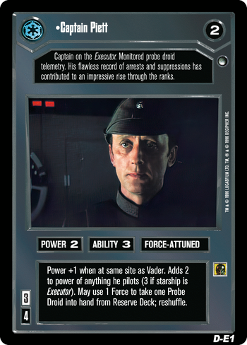 Holotable / PC Errata face