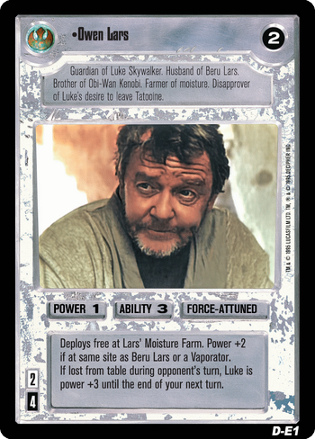 Holotable / PC Errata face